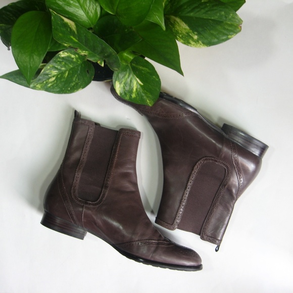 Lauren Ralph Lauren Shoes - Lauren By Ralph Lauren Wingtip Chelsea Boot